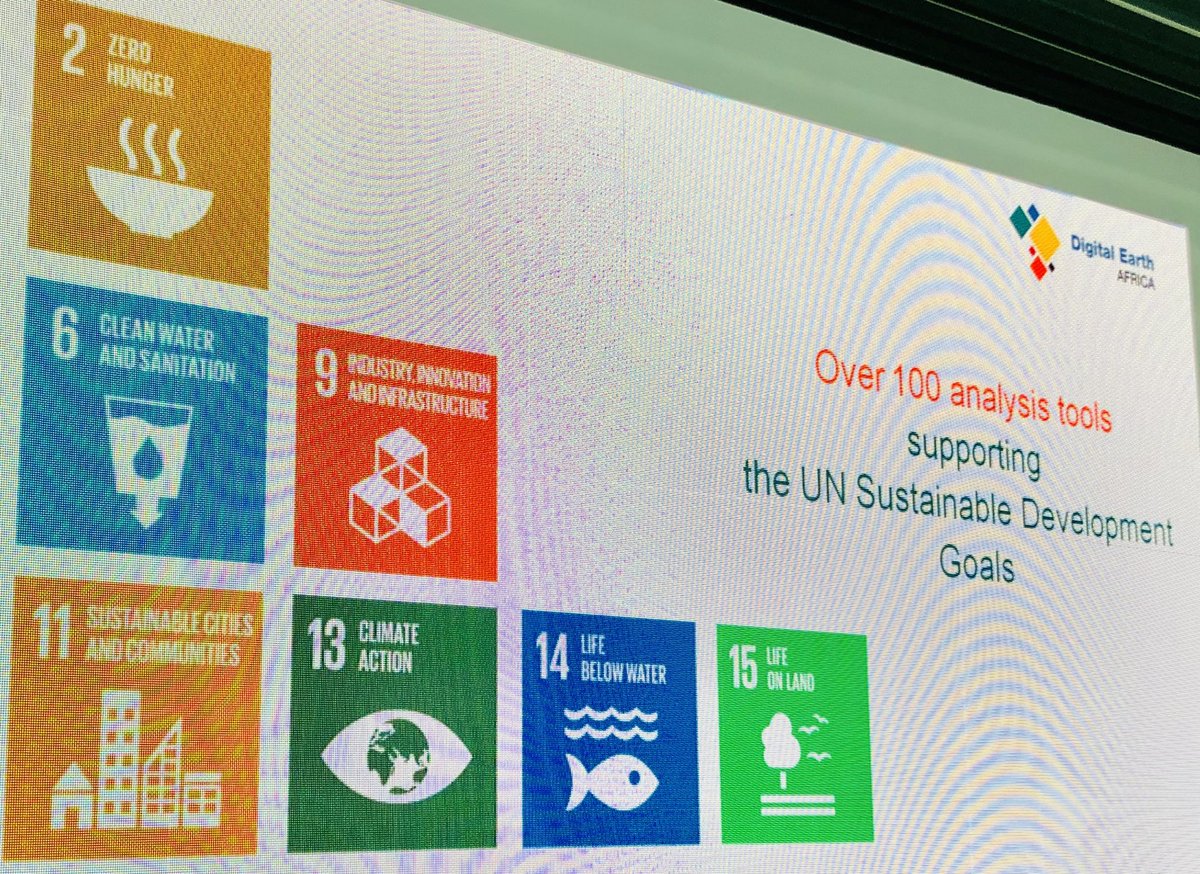 Steven_Ramage's tweet photo. @LisaHallGeosci doing a great job presenting @DEarthAfrica in Australian booth at #COP27 Along with @HelmsleyTrust Australia has been major funder & provided extensive technology & knowledge transfer for this continental programme #EO4Climate https://t.co/c4gpAXDVND