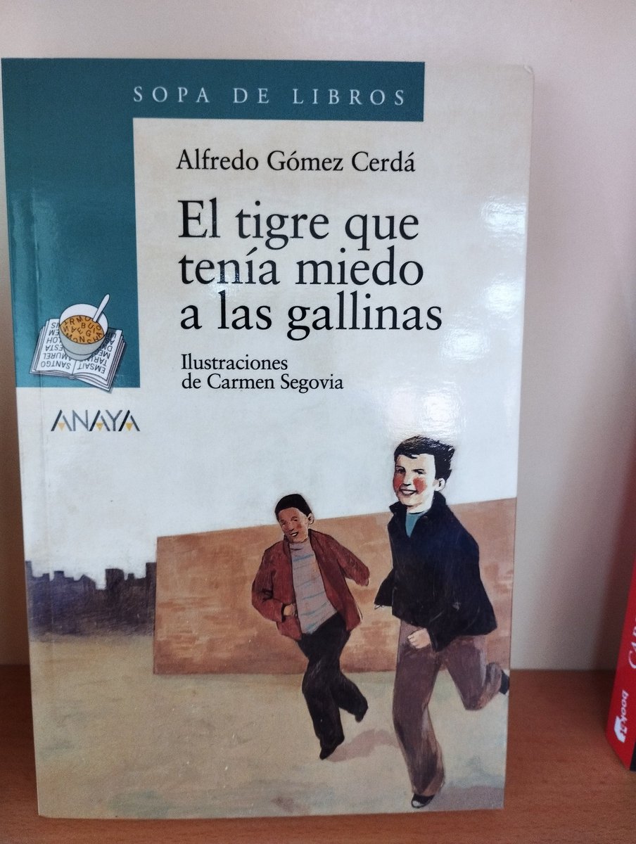 coperteca's tweet image. Nueva incorporación a la biblioteca. Del gran Gómez Cerda. Recuerda que puedes venir en el recreo a estudiar o a coger libros🥰