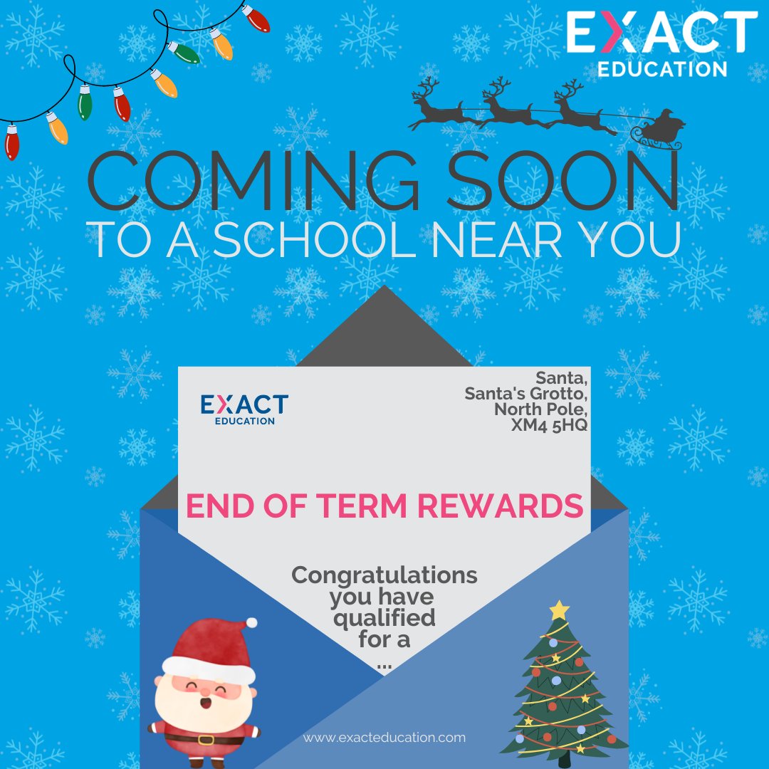exact_education's tweet photo. COMING SOON...

We are getting ever closer to the end of this term and that means we're edging closer to giving out our client rewards for the term! https://t.co/6jTwddcntc