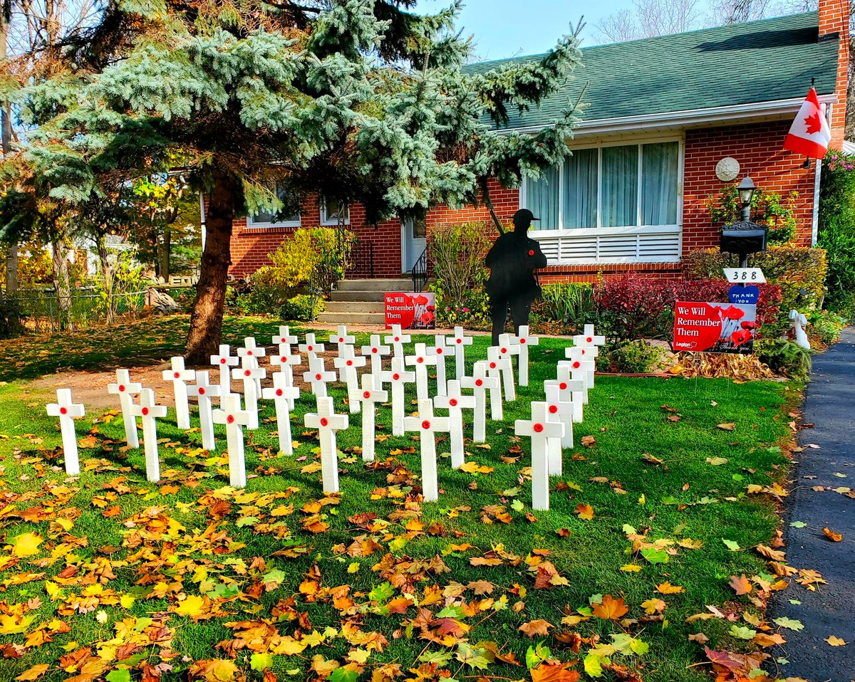 How one man's 30 year long tribute to mark #remembranceday has become a tradition for many in the town of Cobourg. We'll learn more at 8:20.