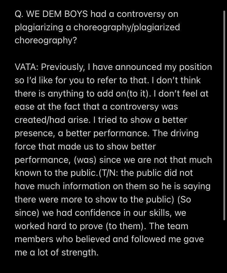 atzlovclub's tweet photo. Q. WE DEM BOYS had a controversy on plagiarizing a choreography/plagiarized choreography?

VATA: https://t.co/2j8Whh92NO