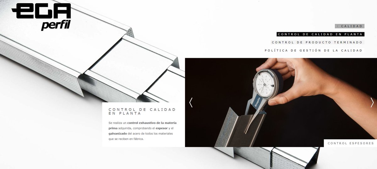 EGA PERFIL > CONTROL DE CALIDAD EN PLANTA > ESPESORES
Se realiza un control exhaustivo de la materia prima adquirida, comprobando el espesor y el galvanizado del acero de todos los materiales que se reciben en fábrica.
#egaperfil
#acero