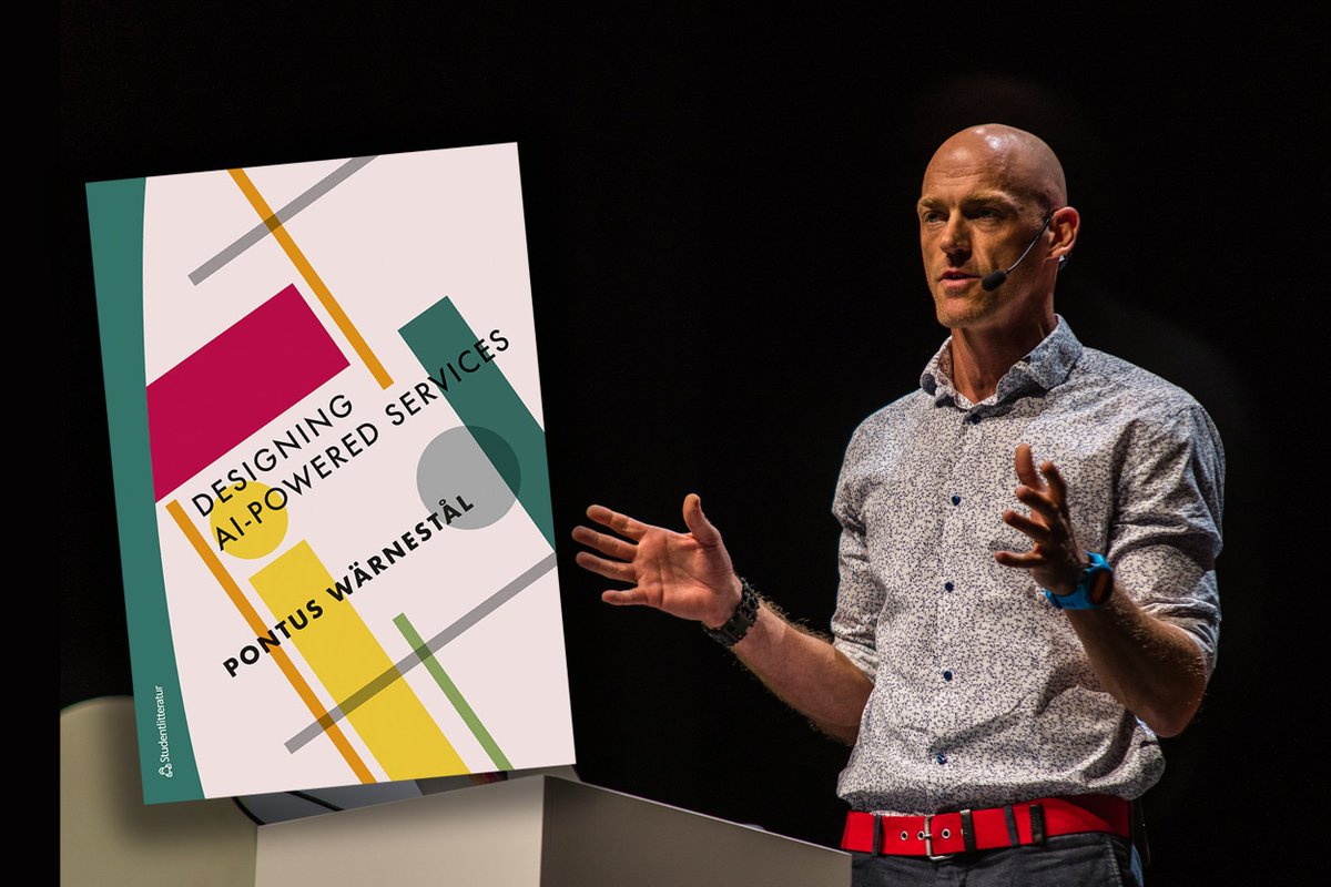 inUse (@inuse_swe) on Twitter photo BOOK RELEASE PARTY! 📘 🎈
In partnership with <a href="/AFRYsverige/">AFRY Sverige</a>, we welcome you to an evening of exploring the topics of #AI and #ServiceDesign to celebrate Pontus Wärnestål and his book "Designing AI-Powered Services".
Join us on November 23rd in Sthlm: bit.ly/3SHQuje BOOK RELEASE PARTY! 📘 🎈
In partnership with <a href="/AFRYsverige/">AFRY Sverige</a>, we welcome you to an evening of exploring the topics of #AI and #ServiceDesign to celebrate Pontus Wärnestål and his book "Designing AI-Powered Services".
Join us on November 23rd in Sthlm: bit.ly/3SHQuje