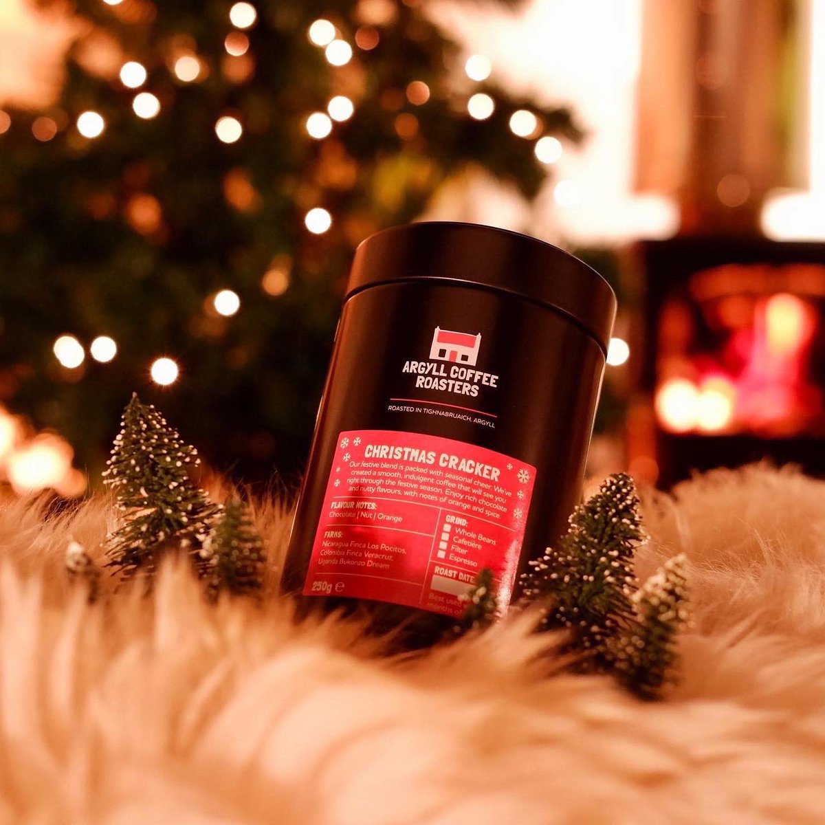 Argyll Coffee Roasters (@argyllcoffee) on Twitter photo Christmas Cracker is back & better than ever! Rich, smooth & chocolatey, it’s packed with festive cheer. Available in a 250g bag or a reusable tin. We reckon it’s a cracking Christmas gift! #christmas #christmascoffee #christmasgift #coffeetin #artisanchristmas <a href="/FoodFromArgyll/">Food From Argyll</a> Christmas Cracker is back & better than ever! Rich, smooth & chocolatey, it’s packed with festive cheer. Available in a 250g bag or a reusable tin. We reckon it’s a cracking Christmas gift! #christmas #christmascoffee #christmasgift #coffeetin #artisanchristmas <a href="/FoodFromArgyll/">Food From Argyll</a>