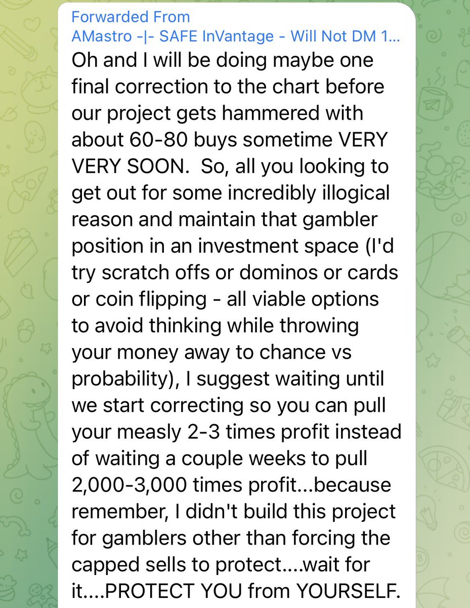 safeinvantage_'s tweet photo. This is how @safemaxroi #safeinvantage CEO, Anthony Mastronardi, talks to his investors 👇🏼 A scammer who defrauds people to merely “protect you from yourself”.
And how can investors “get out” if they STILL haven’t even received their tokens 3 weeks after launch? #maxroi #moonroi https://t.co/97K7hKAKuR