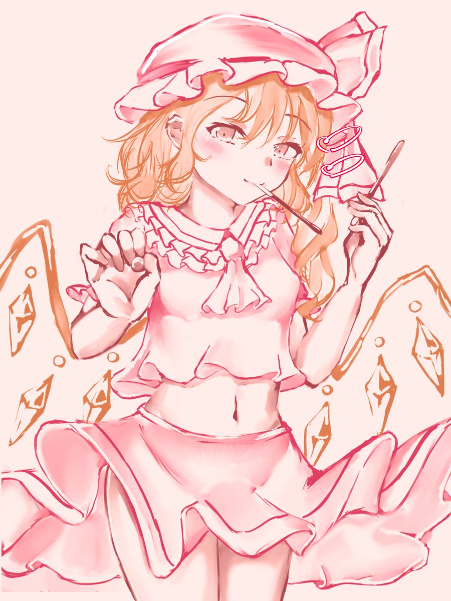 これは去年描いたポッキーフランちゃんฅ(º ロ º ฅ) 