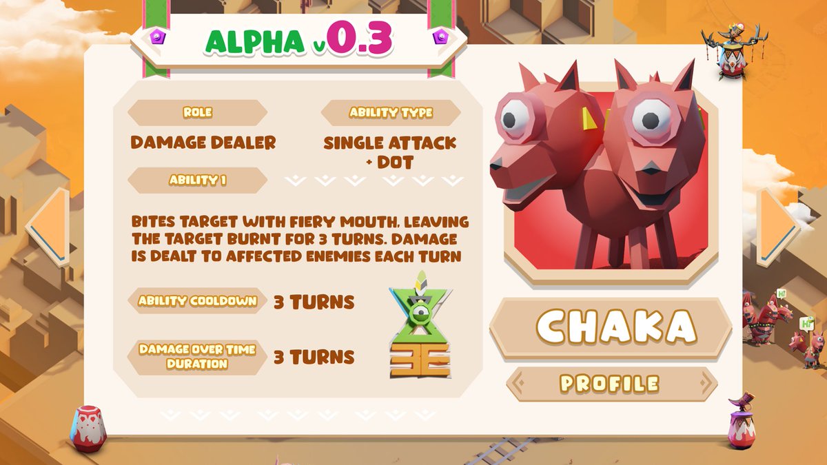 ZeeverseGame's tweet photo. Don't mess with #Chaka, he bites, quite a lot🐶

#ZEE9 #ZeeAlpha #Development https://t.co/ebKbyJTJye