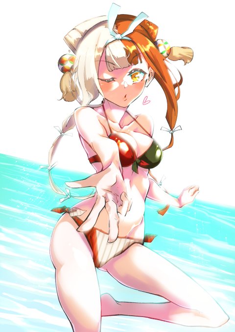 水着の阿国さんに投げキッスしてもらいたい気持ちTheショータイム in晩秋 #FGO 