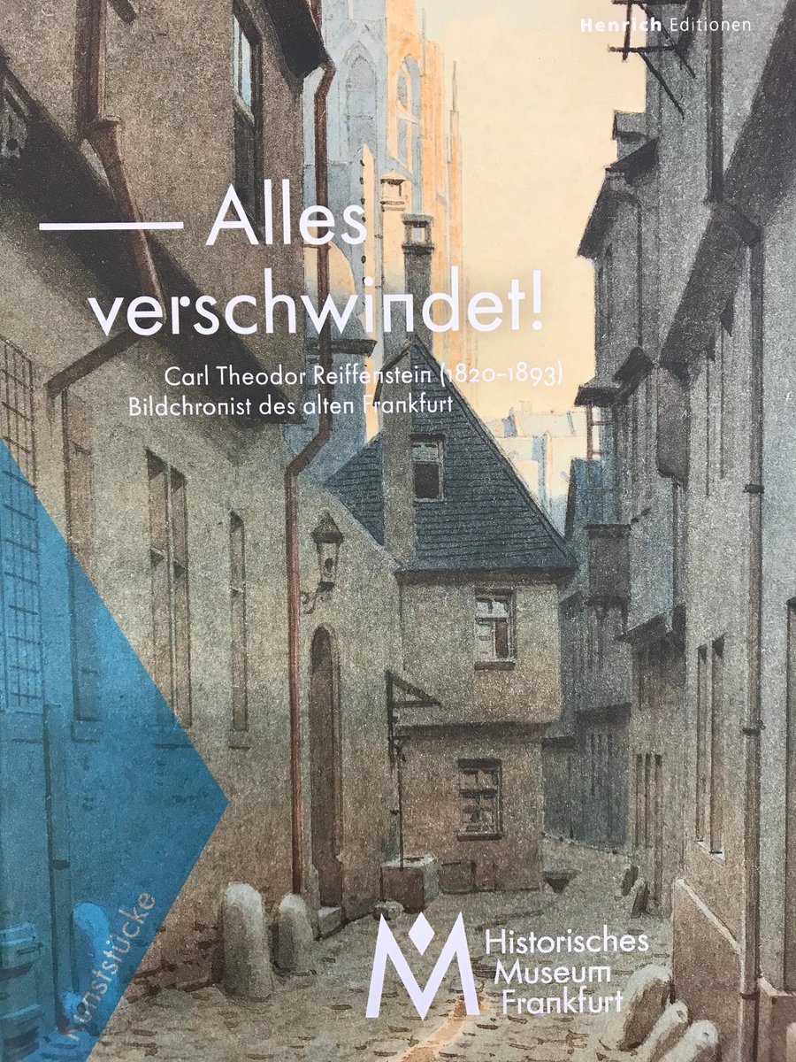 histmus's tweet photo. Heute findet die Pressekonferenz zur #Ausstellung #AllesVerschwindet - Carl Theodor #Reiffenstein, Bildchronist des alten Frankfurt statt - herzliche Einladung an alle, die mehr über Frankfurt im 19. JH. sehen möchten - morgen ab 11 Uhr geöffnet!
https://t.co/dxGMebFdwg https://t.co/rFQhne5KAB