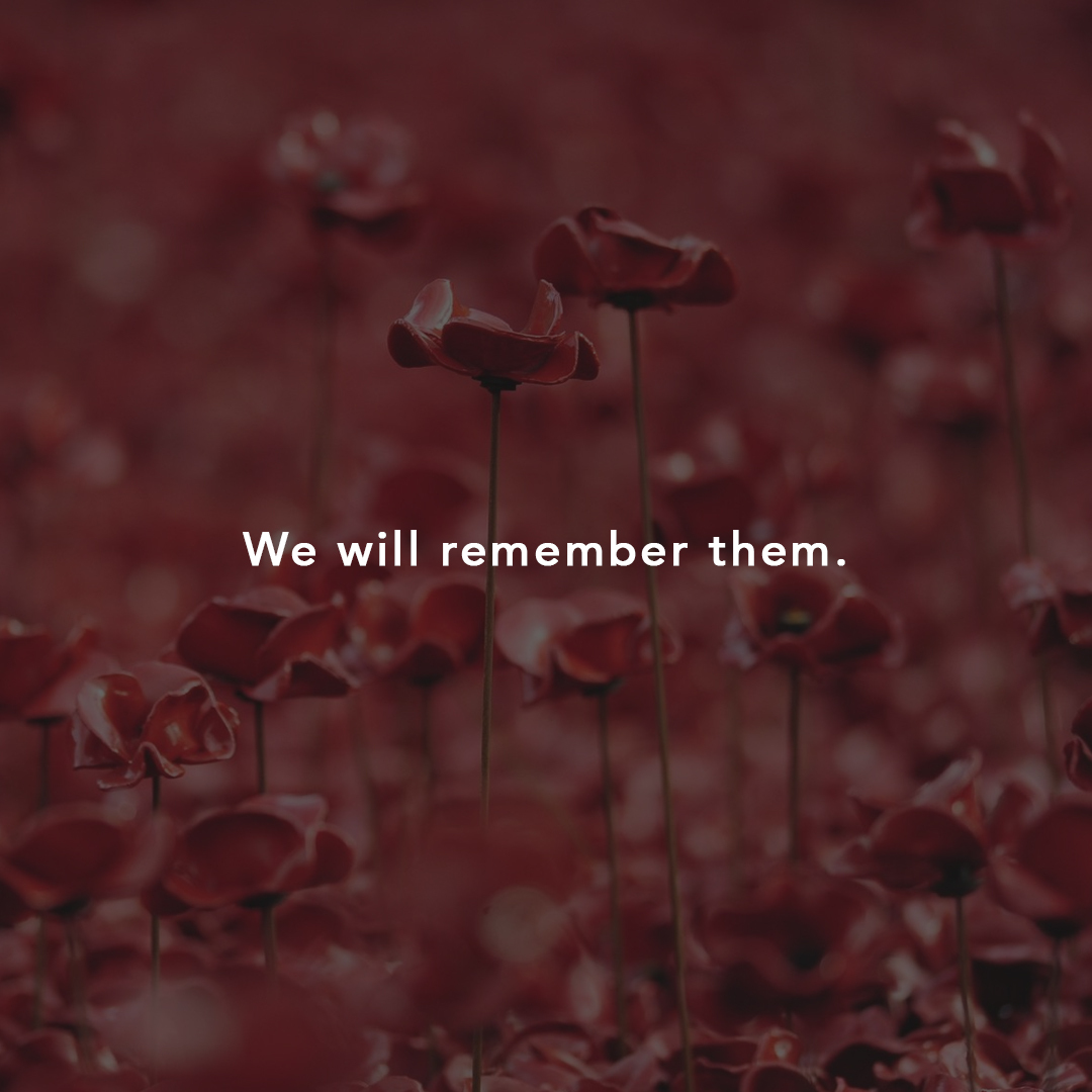 Lest we forget. #RemembranceDay