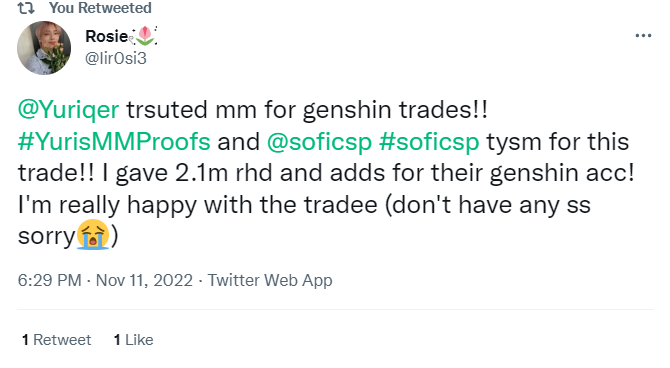 Yuriqer's tweet photo. #747
- Genshin > RH dims + items
#YurisMMProofs
https://t.co/VCZIiy8AiW https://t.co/NAMdzc4QlG