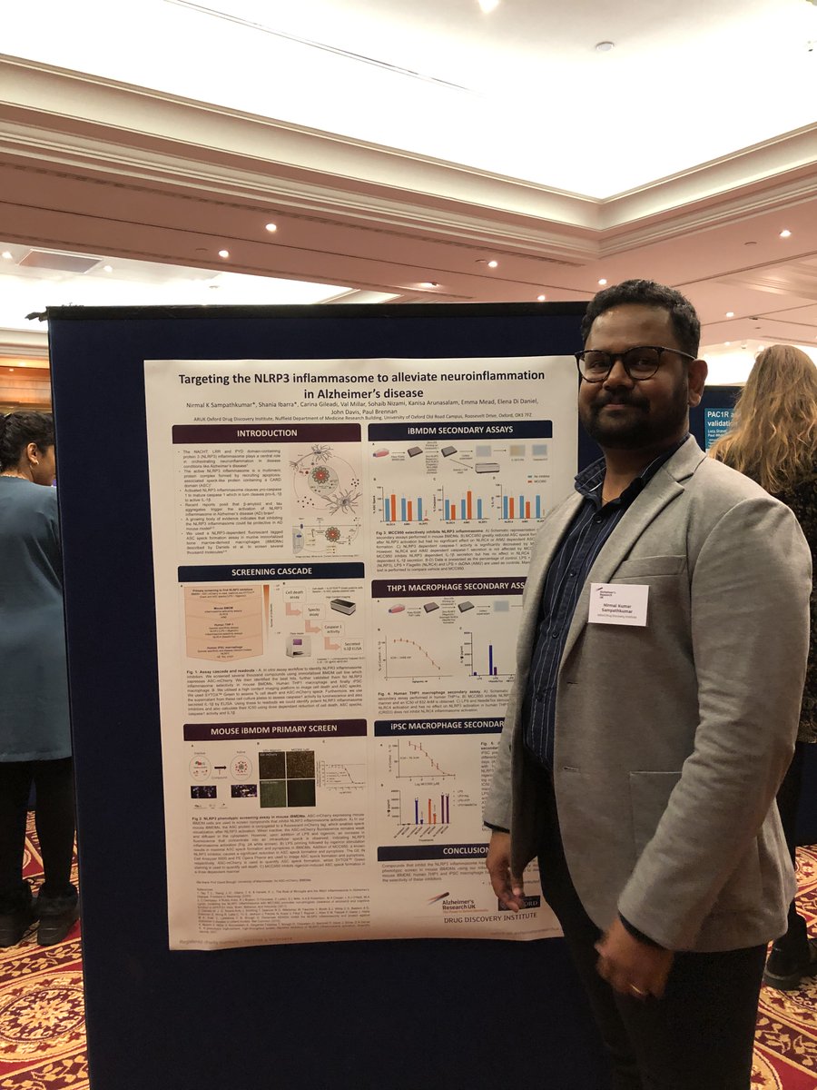 Oxford Drug Discovery Institute (@aruk_oddi) on Twitter photo It has been two fantastic days for the <a href="/ARUK_ODDI/">Oxford Drug Discovery Institute</a> of celebrating our Drug Discovery Alliance together with <a href="/ARUK_UCL_DDI/">Alzheimerās Research UK Drug Discovery @ UCL</a> and <a href="/ALBORADA_DDI/">The ALBORADA Drug Discovery Institute</a> . Great talks and posters from several <a href="/ARUKscientist/">Research at ARUK</a> š„³šØļøš <a href="/Alice_DiPasq/">Dr Alice Di Pasquale</a> It has been two fantastic days for the <a href="/ARUK_ODDI/">Oxford Drug Discovery Institute</a> of celebrating our Drug Discovery Alliance together with <a href="/ARUK_UCL_DDI/">Alzheimerās Research UK Drug Discovery @ UCL</a> and <a href="/ALBORADA_DDI/">The ALBORADA Drug Discovery Institute</a> . Great talks and posters from several <a href="/ARUKscientist/">Research at ARUK</a> š„³šØļøš <a href="/Alice_DiPasq/">Dr Alice Di Pasquale</a>