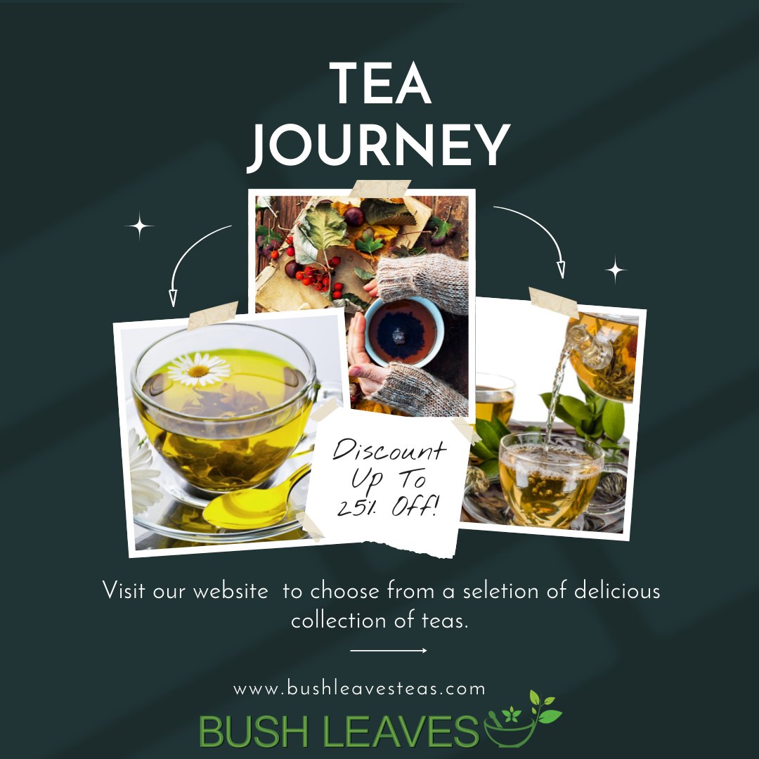 BushLeavesTea's tweet photo. How often do you reach for a drink throughout your day?  If you are a tea lover like us, then it's pretty often.  Whether you are a tea drinker, we want you to share in our tea journey.  Visit us online at https://t.co/xoaJ7ZYuSy #tealovers #teajourney #teas #teatime #drinks https://t.co/afi5s8BCnq