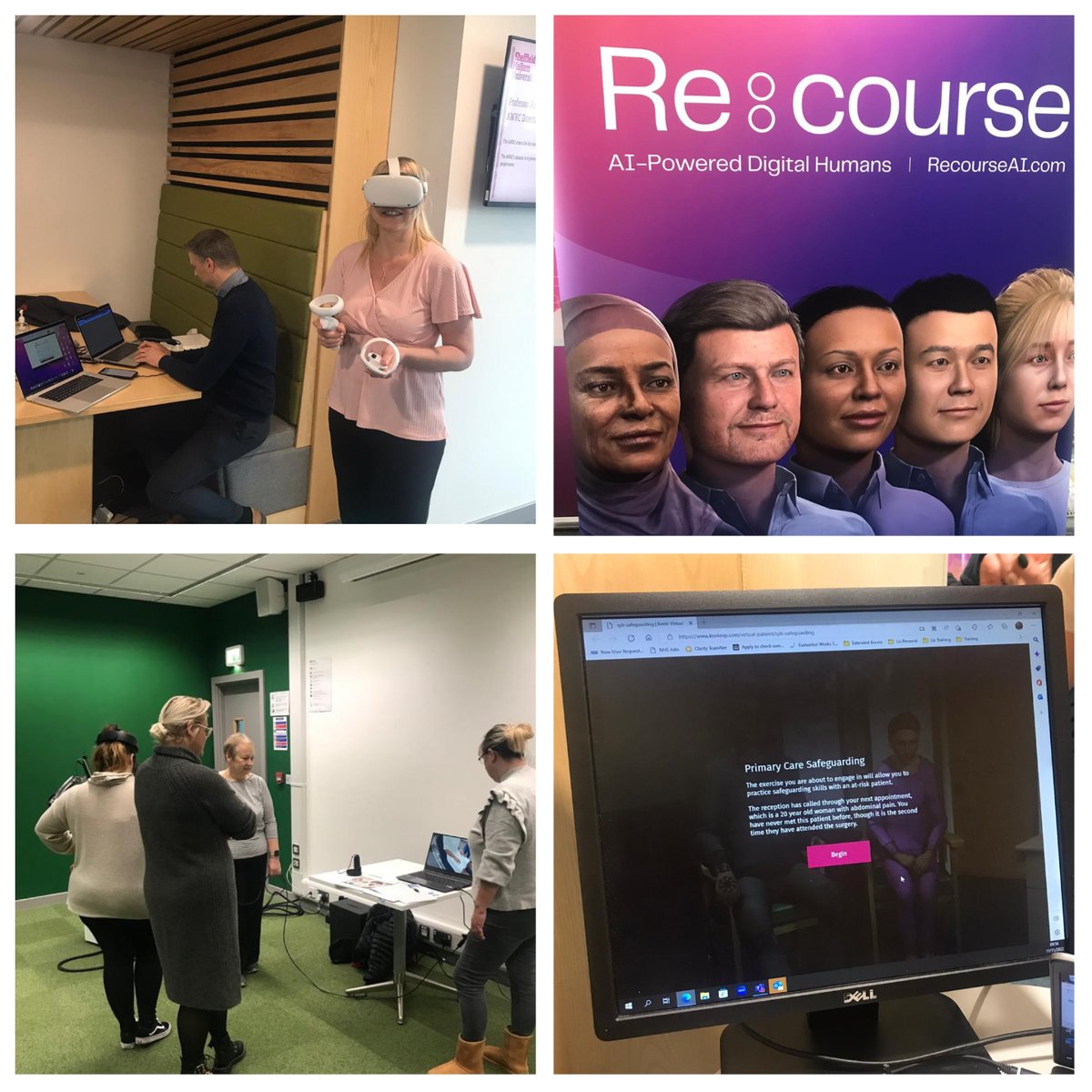 Trainee ACPs in South Yorkshire (@sybacpfaculty) on Twitter photo Interesting end to the week for <a href="/Sarahfish37/">Sarah Fisher</a> and tACPs testing out artificial intelligence equipment <a href="/SHU_AWRC/">Advanced Wellbeing Research Centre</a> to access if virtual reality simulation training is the future of primary care <a href="/PCWT_hub/">SY Training Hub</a> <a href="/SYhealthcare/">South Yorkshire Integrated Care System</a> @NHSHEE_NEY <a href="/jo/">jo</a> #AdvancingPractice2022 Interesting end to the week for <a href="/Sarahfish37/">Sarah Fisher</a> and tACPs testing out artificial intelligence equipment <a href="/SHU_AWRC/">Advanced Wellbeing Research Centre</a> to access if virtual reality simulation training is the future of primary care <a href="/PCWT_hub/">SY Training Hub</a> <a href="/SYhealthcare/">South Yorkshire Integrated Care System</a> @NHSHEE_NEY <a href="/jo/">jo</a> #AdvancingPractice2022