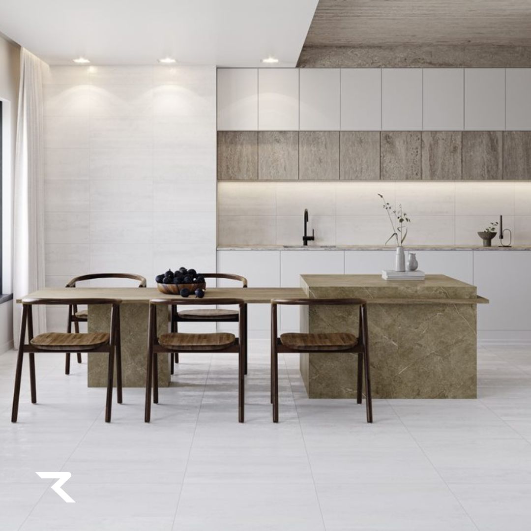 Si buscas darle un toque distintivo a tu cocina blanca, observa cómo queda combinando con toques "Bronze", de nuestra serie Glamm. Aporta un toque original y diferente a una cocina de tonos neutros.
📸 Serie: Inari White, 30x60
📸 Serie: Glamm Bronze 60x120
#cocinas #cocinablanca