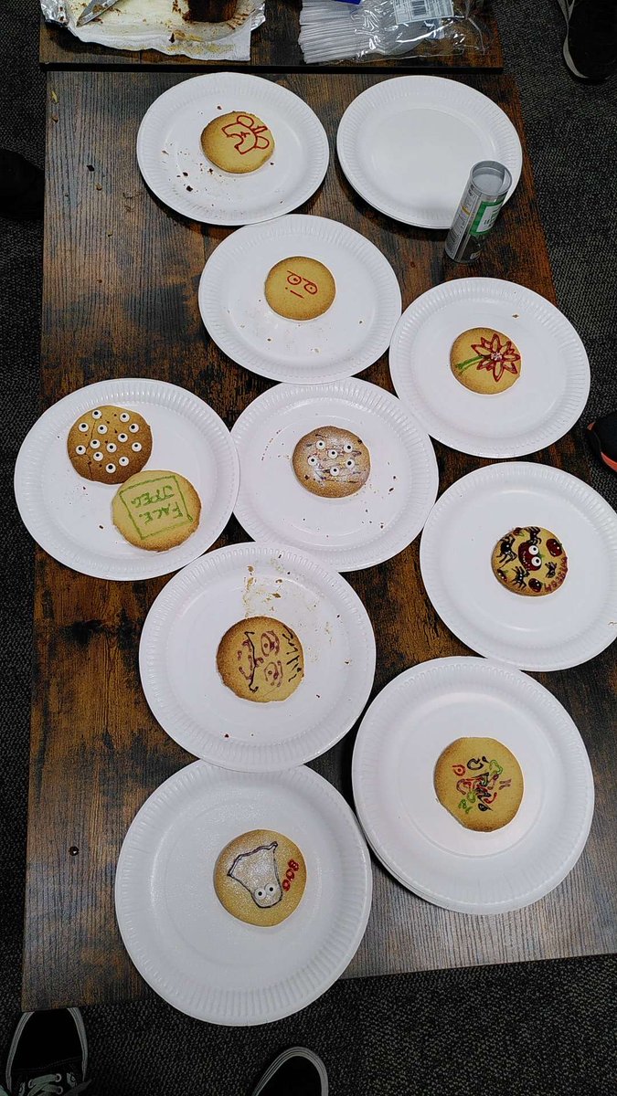 Thanks to everyone who came along to the Bake Off yesterday! 😁 We had fun putting together these spooky decorations 🍪👻 🚀 If you'd like to know more about Wisdom let us know ➡️ wisdom@rhul.ac.uk