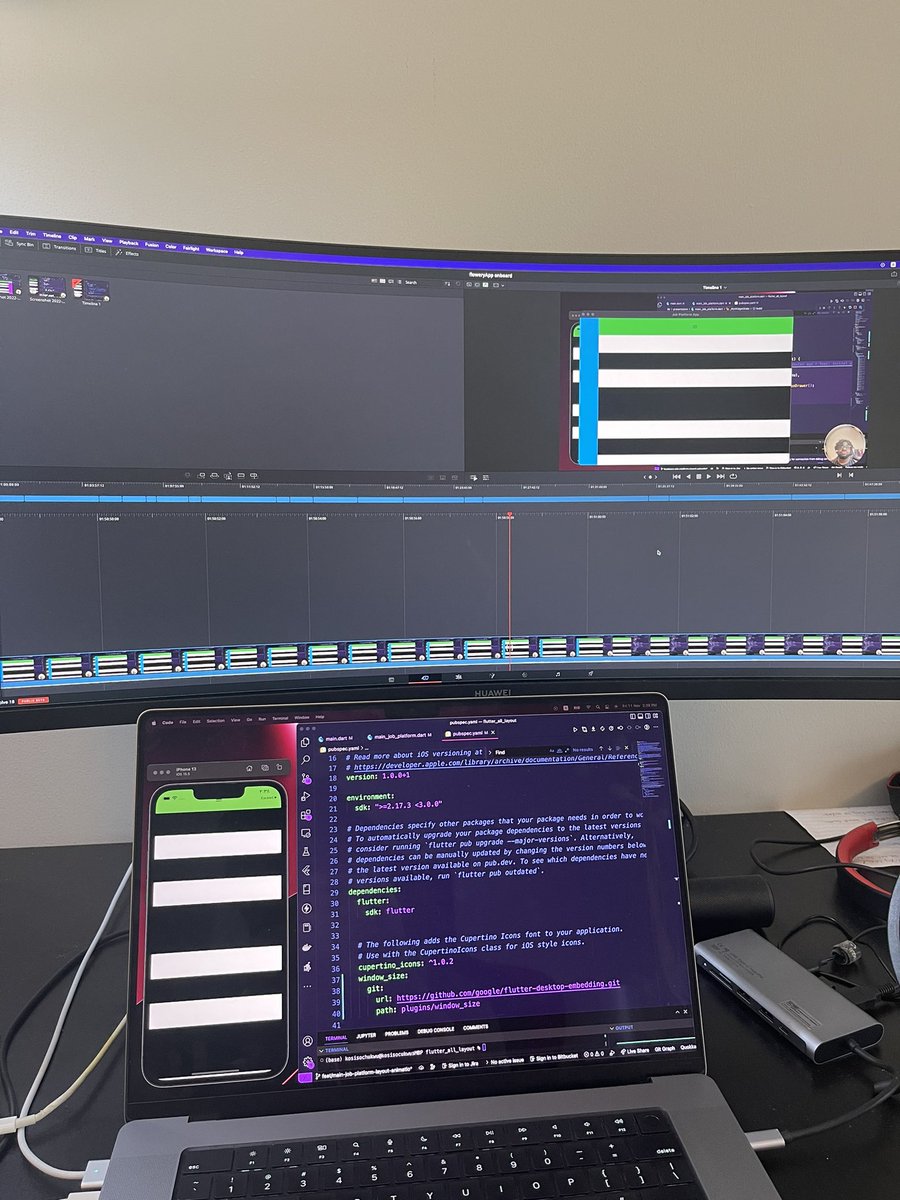 kosidev's tweet image. Recording a new video for Responsive layout in Flutter. Will be dropping this afternoon on my YouTube channel. lnkd.in/d2ydnWM5
.
- Animating app layouts.Building for all devices.
.
#flutter #fluttercoder #flutterprogrammer #thefluttercommunity #fluttercodingcommunity