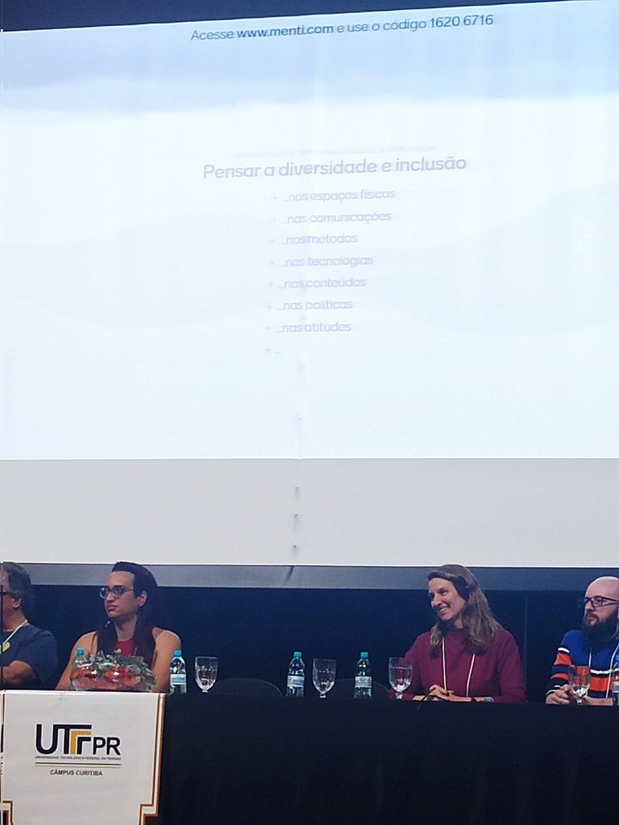 Lucas Althoff (@lucasalthoff) on Twitter photo One of the best moments at the <a href="/brwebmedia/">WebMedia</a>, an active debate placing diversity and inclusion as a big priority for the multimedia community.
<a href="/MuchaluatSaade/">Debora Christina Muchaluat Saade</a>, Nathally Souza, <a href="/vagnerdiniz/">Vagner Diniz</a> <a href="/reinaldoferraz/">Reinaldo Ferraz</a> <a href="/EricaMarques/">Erica Marques</a> One of the best moments at the <a href="/brwebmedia/">WebMedia</a>, an active debate placing diversity and inclusion as a big priority for the multimedia community.
<a href="/MuchaluatSaade/">Debora Christina Muchaluat Saade</a>, Nathally Souza, <a href="/vagnerdiniz/">Vagner Diniz</a> <a href="/reinaldoferraz/">Reinaldo Ferraz</a> <a href="/EricaMarques/">Erica Marques</a>