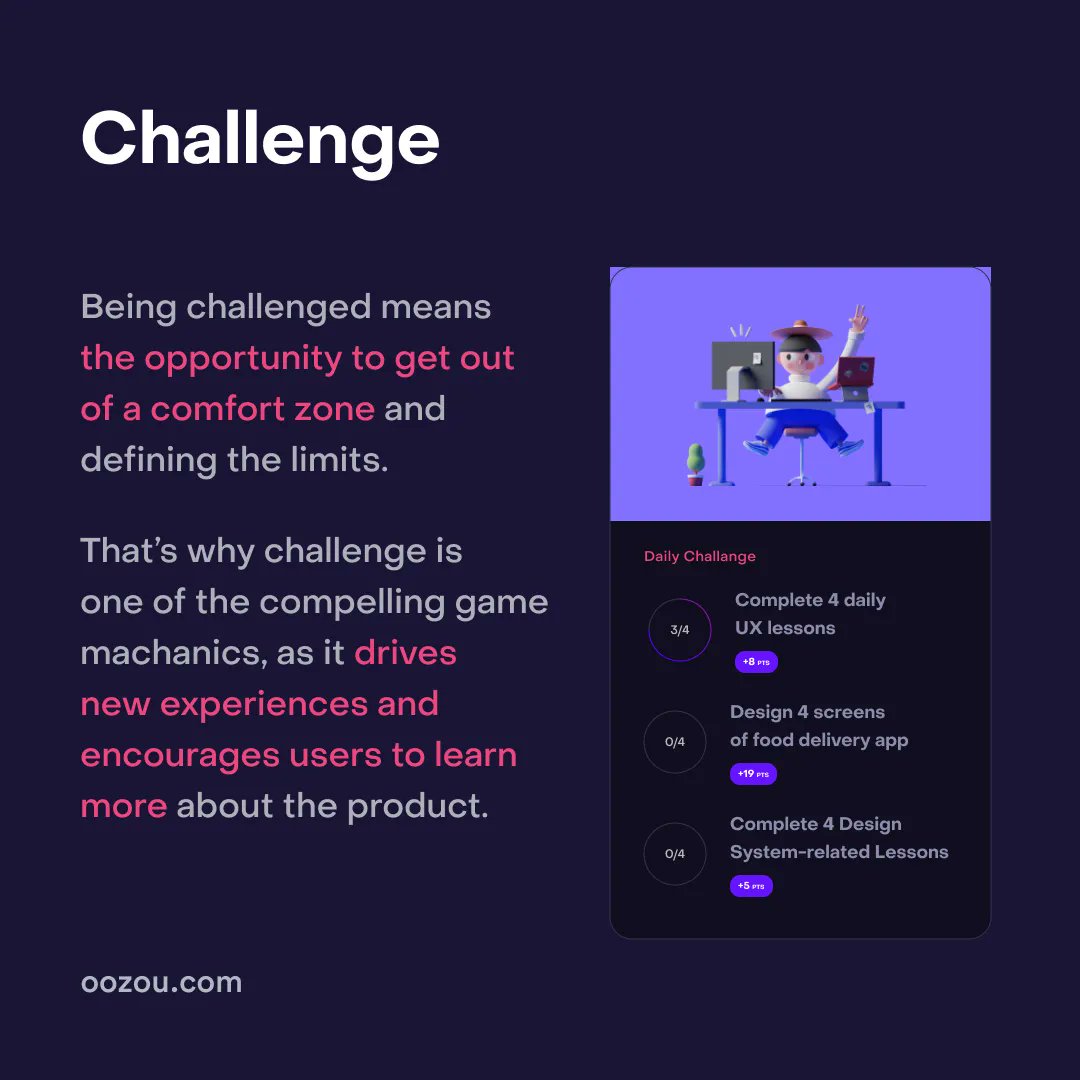 oozou's tweet photo. Let’s get your users hooked! 👊

Your application may get a lot of downloads, but what’s the point if users rarely use it or even churn?

That’s why gamification mechanics come in handy. Find out how below! 💜

#oozou #oozouhq #gamification #gamificationdesign #uxdesigntips https://t.co/X4xbwayBiD