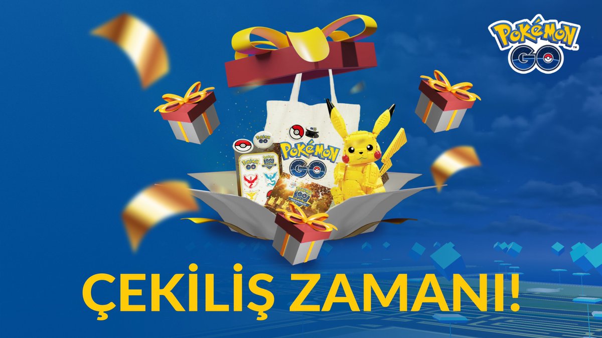 Yaklaşan Pokémon GO Güz Etkinliği'ni bir çekiliş ile kutluyoruz! 🎁

5 Pokémon GO kutusundan birini kazanmak için:

✨Bizi takip edin
✨Bu Tweet'i #PokemonGOGüzEtkinliği etiketiyle alıntılayarak #GOsnapshot'ınızı paylaşın

Çekiliş 21 Kasım saat 16.00’da sonuçlanacaktır.