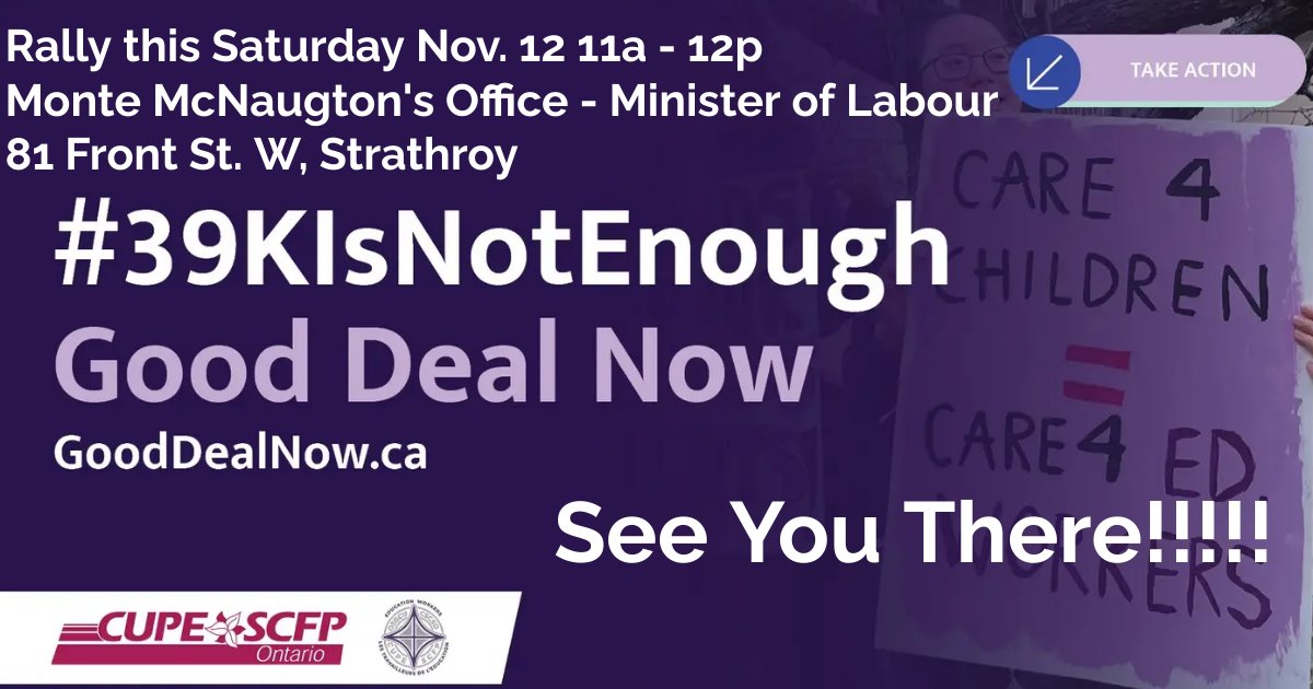 Cupe7575's tweet photo. #EducationWorkersTogether #Solidarity #seeyouthere https://t.co/02IyE9aTN2