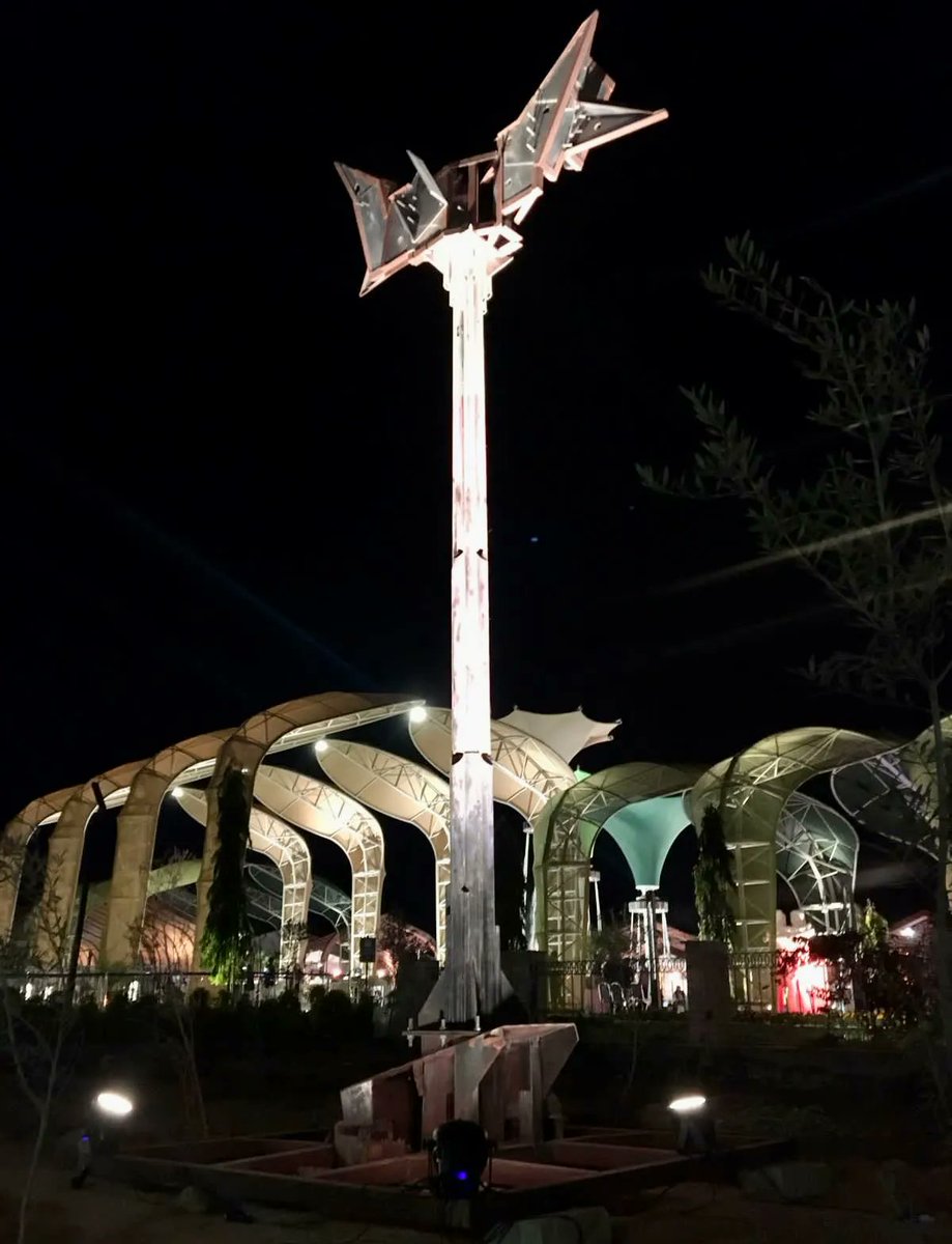 Darb1718's tweet photo. Environmental friendly artwork made from recycled materials..This is the main vision on which the Art exhibition at the green zone in the #COP27 is based. Here are the Artworks presented by #Darb1718 in collaboration with the @EGY_Environment and @ArtDegypte https://t.co/NJNwBzqwu9