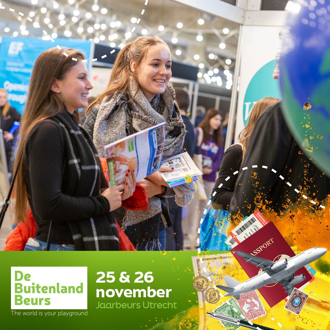NWStudenten's tweet photo. Jouw buitenlandavontuur beginnen met de juiste informatie, daar zorgen wij voor! Informeer jezelf op de buitenandbeurs met verschillende lezingen en organisaties,meld je nu aan op de website en mis het niet! https://t.co/V5HOK8FpFr https://t.co/sAz9e7BMov