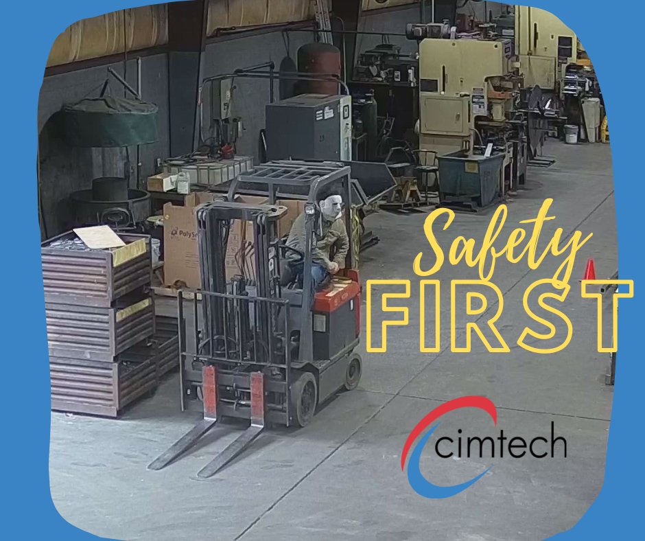 OfficialCimtech's tweet photo. Our newest team member, doesn't say much... but puts safety first. BUCKLE UP on the FORK TRUCK!
#FunnyFriday #FridayFun #SafetyFirst #CimtechStrong https://t.co/OHkDPvOz4k