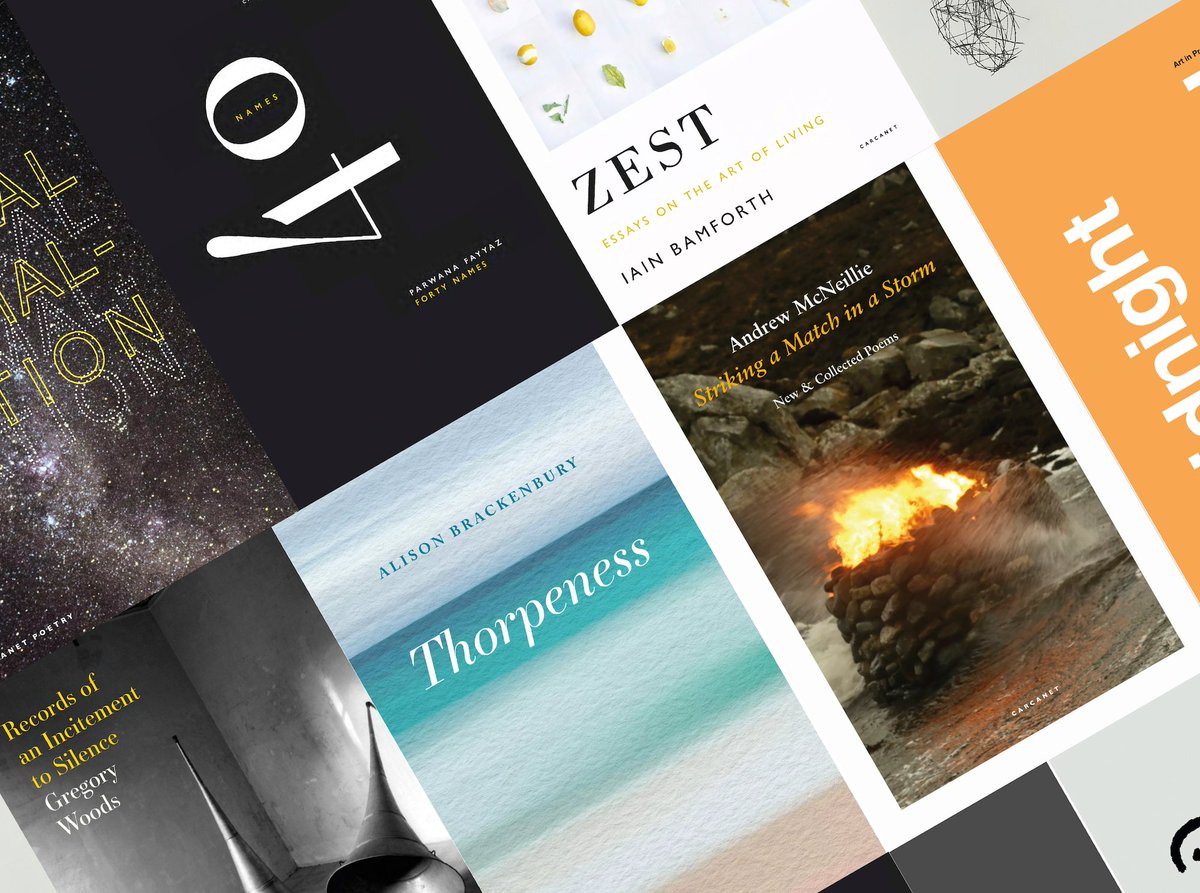 exacteditions's tweet photo. .@Carcanet has put together a virtual book collection to run alongside their physical presence at the #RadicalBookFair (@Lighthousebks) 📖

Including nine books by @ParwanaFayyaz, @olivesenior, @tropicalties, and more! 

Access the collection here: https://t.co/gEpjDGLpBh 🖋 https://t.co/kBRzIgh7IO