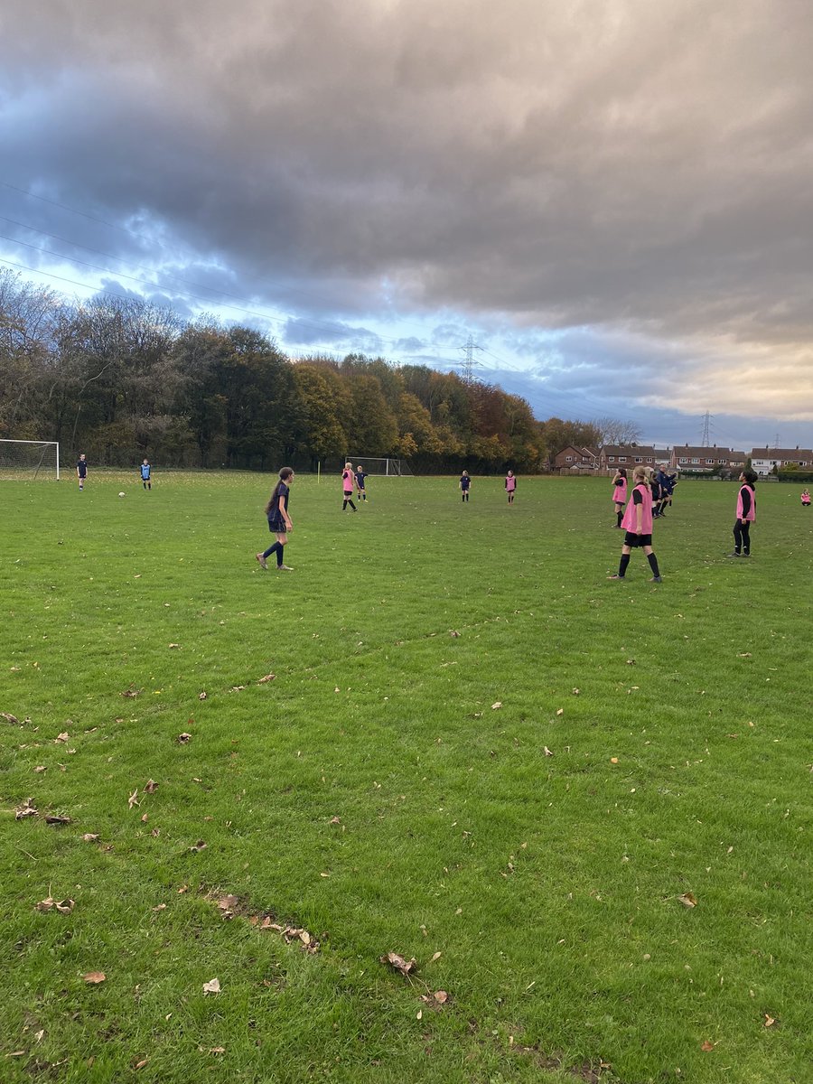 MaghullPE's tweet photo. Couldn’t be prouder of these Y7 girls. They lost today against a strong Hilbre High in the 7/8 ESFA. Played extremely well,  
GOG Esme G🐱.  
Good luck on Monday girls! https://t.co/ZJPeNv9677