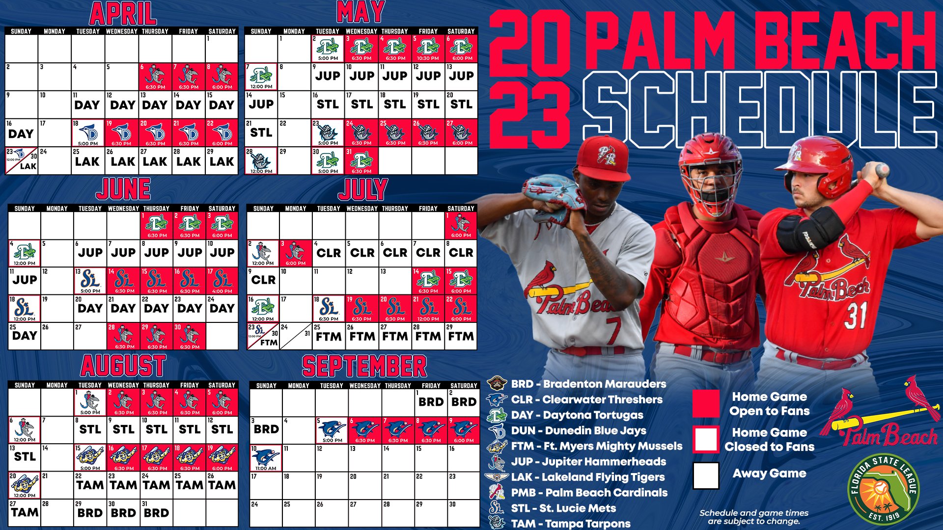 st louis cardinals schedule 2023