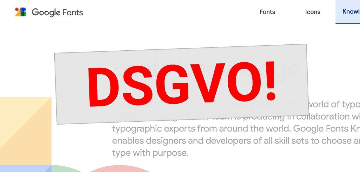 formativ_net's tweet photo. Google Fonts lokal und DSGVO-konform einbinden!
Erneut rollt eine Abmahnwelle. Wie du deine Website überprüfst und die Schriften DSGVO-konform nutzt, erfährst du in unserem Blogbeitrag.

https://t.co/PbJrJ3a1dY

#webdesign #GoogleFonts #Abmahnung #abmahnwelle #webentwicklung https://t.co/CNhyfpzdw8