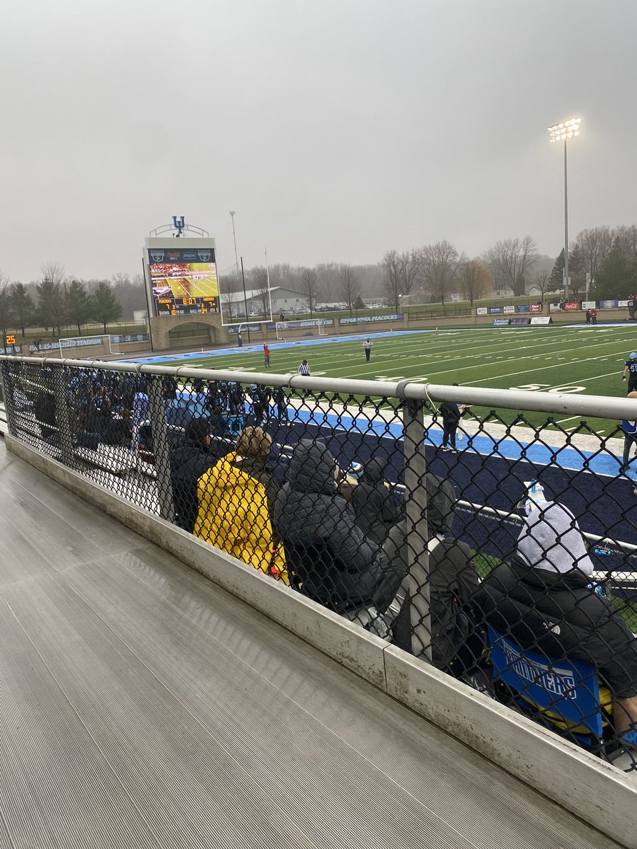 I had amazing time last Saturday <a href="/Upper_Iowa_FB/">Upper Iowa Football</a> I enjoyed my visit and the game! Very welcoming and learned a lot from this program!  <a href="/CoachParling/">Heath Parling</a> <a href="/Coach_Hoskins/">Jason Hoskins</a> <a href="/rhettmizer5/">Rhett Mizer</a>
