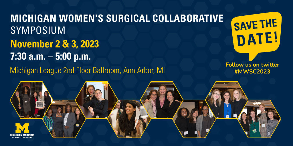 Mark your calendars! 🗓️

The <a href="/MIchiganWSC/">MWSC</a> Symposium returns to Ann Arbor November 2 &amp; 3 next year. 

Expect great talks, lots of networking and ✨fun✨!