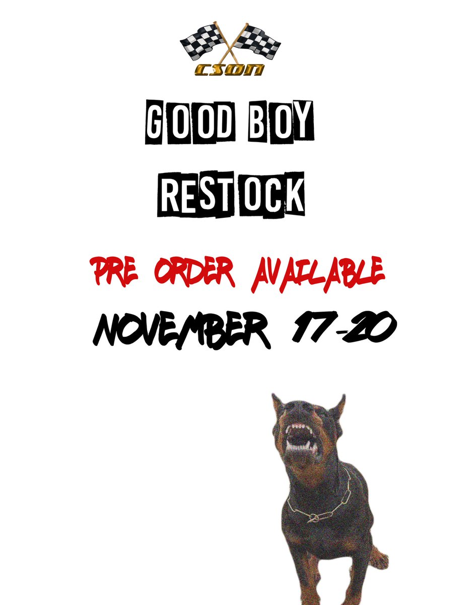 CSON301's tweet photo. NOVEMBER 17TH 🐶 https://t.co/Qs2ZTgIcCe