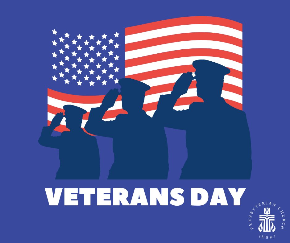 The PC(USA) is remembering service members, families and others this Veterans Day. Read more in today's Mission Yearbook entry: hubs.ly/Q01r959X0 #PCUSA #VeteransDay