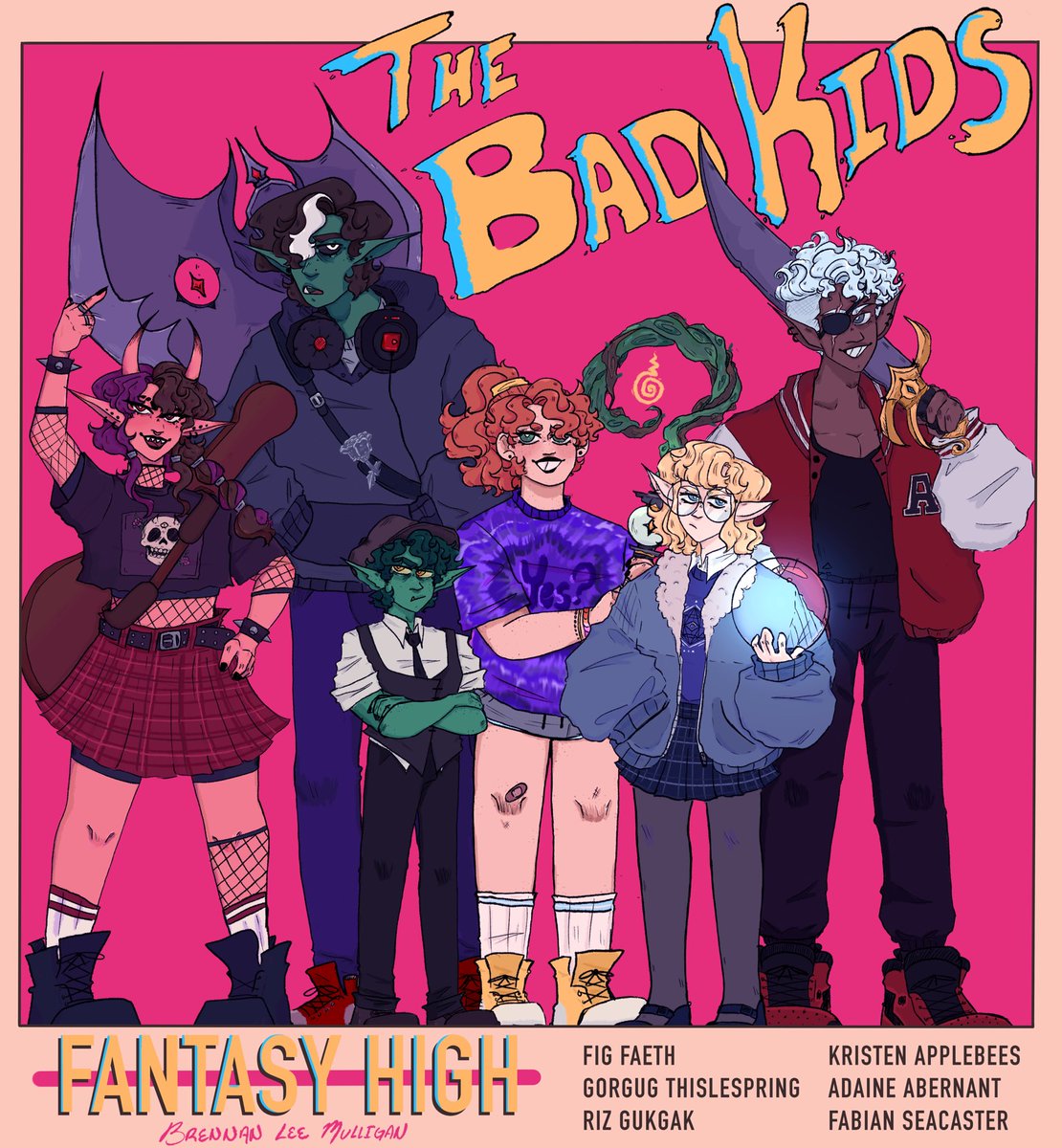 ArtemisFang313's tweet photo. Say Hi Intrepid Heroes! #dimension20 #fantasyhigh https://t.co/TKOCIoxmCW