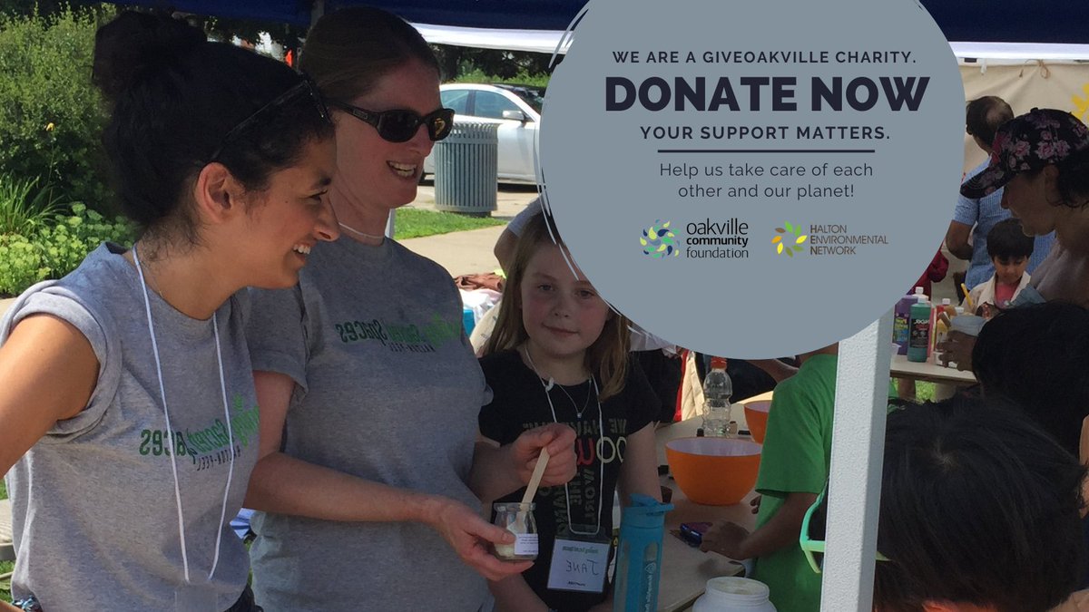 We are excited to be featured as a charity in the 2022 <a href="/OakvilleCF/">Oakville Community Foundation</a> #GIVEOakville campaign.

DONATE ➡️theocf.org/giveoakville/h…

Your donation supports intergenerational programs like #GenerationGreen and #DepaveParadise in order to create a positive #climate impact in #halton.