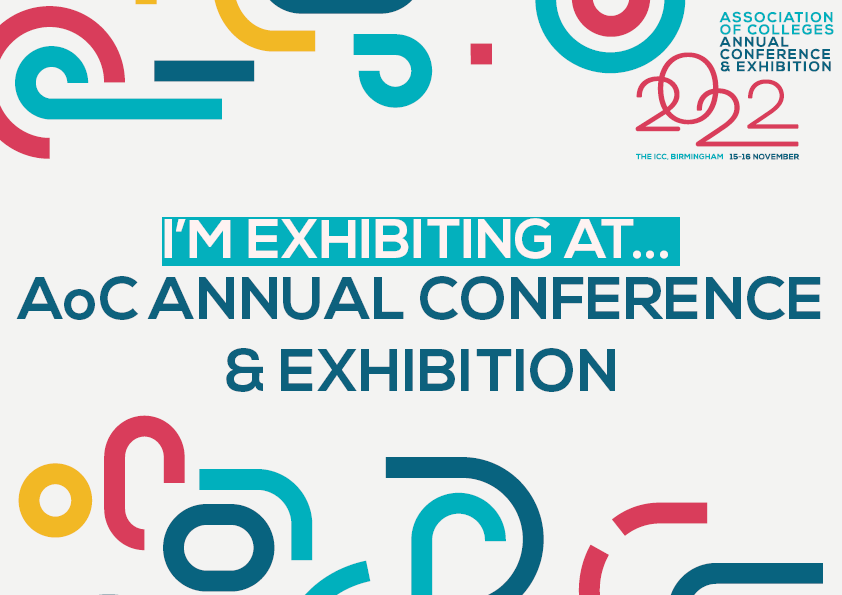 Not long to go until we head to Birmingham for the #AoCConf2022 ⭐

We're looking forward to the speeches and sessions from the world of government, business, education and beyond, as well as catching up with colleagues accross the sector.

Drop by stand 36 if you're attending!