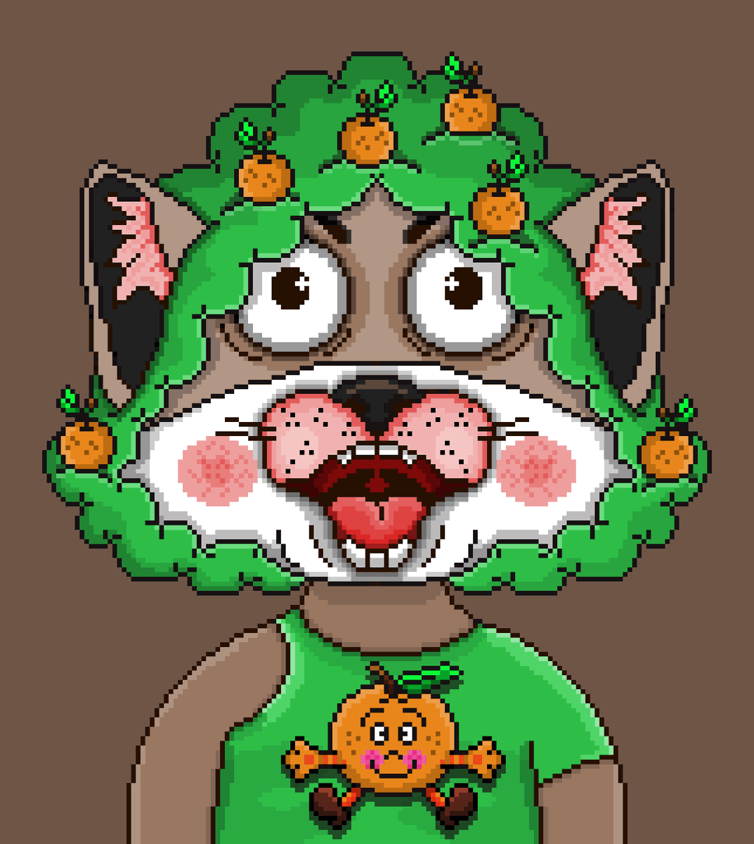 Fun and colorful! 🐼🦀🌳🍊
Learn more about the collection!
Link is in Bio 😊
#pixel #pixelart #nft #opensea #openseanft #art #creative #snowfoxofficialnft #brasil