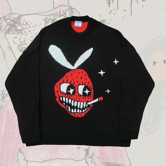 beabad00bee's tweet photo. sick new beatopia knitwear by Annie Hall available now 🤍 only 100 of each item exists, once they're gone they're gone be quick <3 https://t.co/Xdhcte1OQr 🦋 https://t.co/5dBeBai6mh