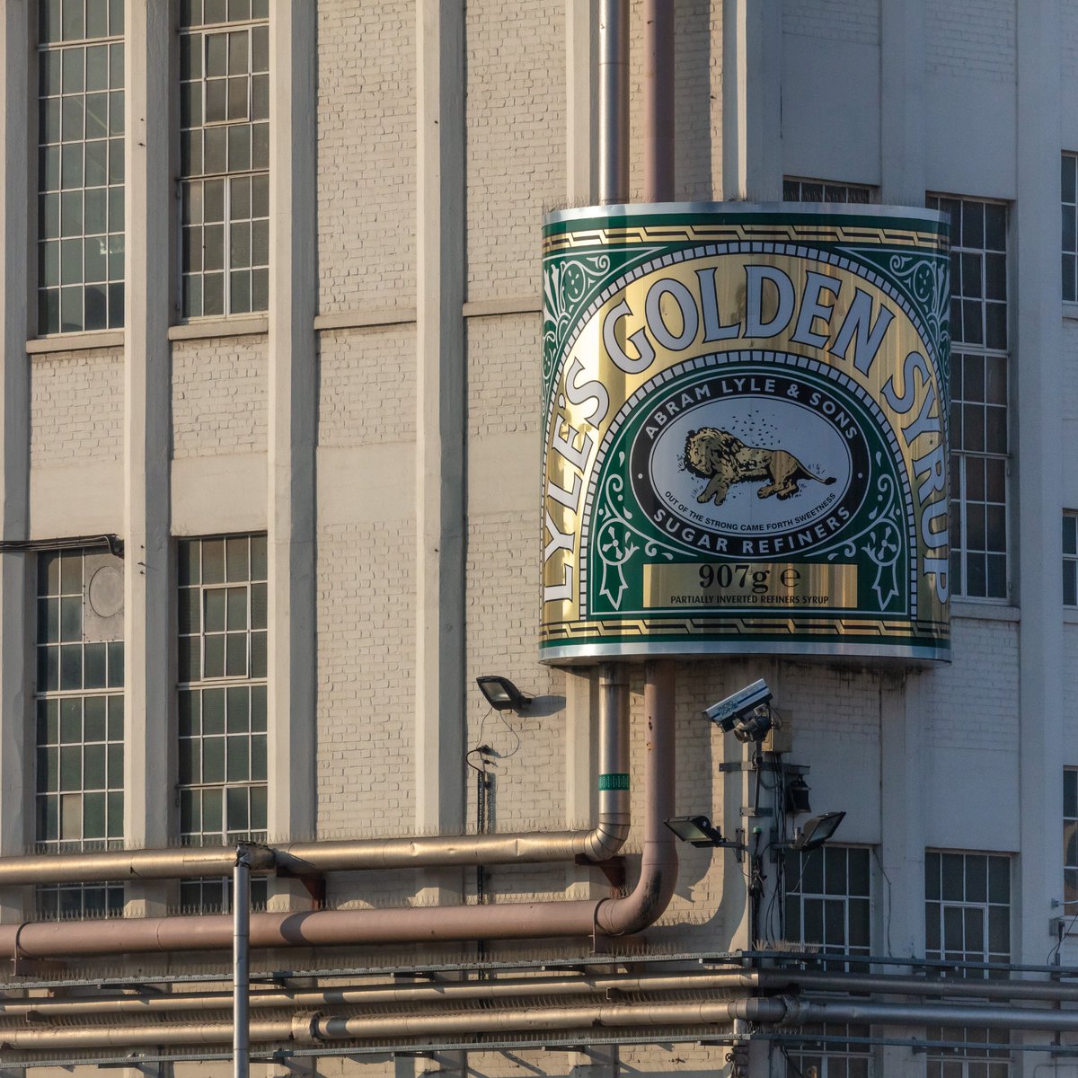 QuintinLake's tweet image. Lyle's Syrup factory, Plaistow #London