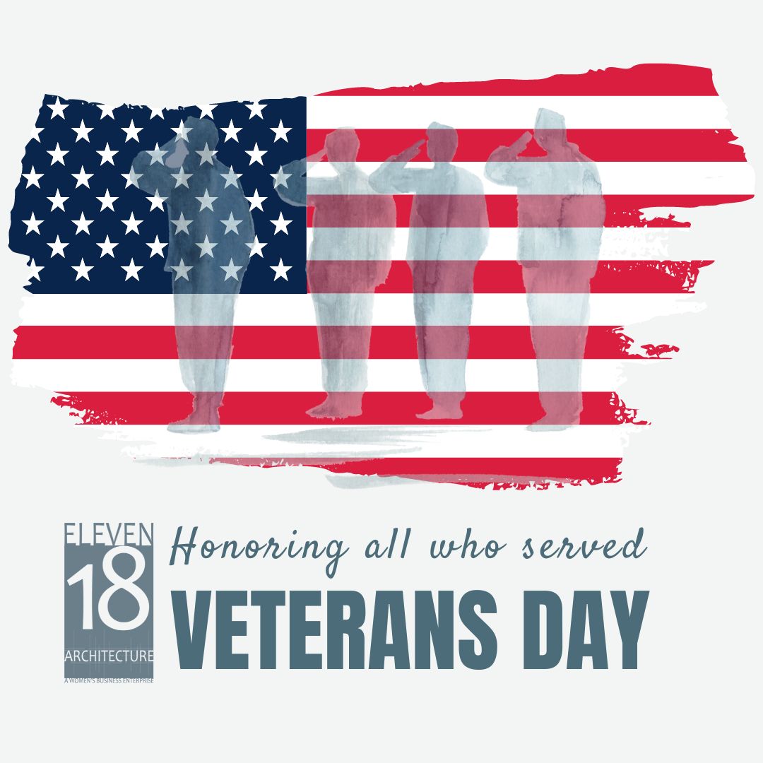 Eleven18Arch's tweet photo. Today and always, we honor the men and women who serve our country.

Happy Veterans Day and thank you for your service and sacrifice!

#veteransday2022 #thankyou #neverforgotten  #november #orlando #eleven18 #architecture https://t.co/iOkXNyiWC8