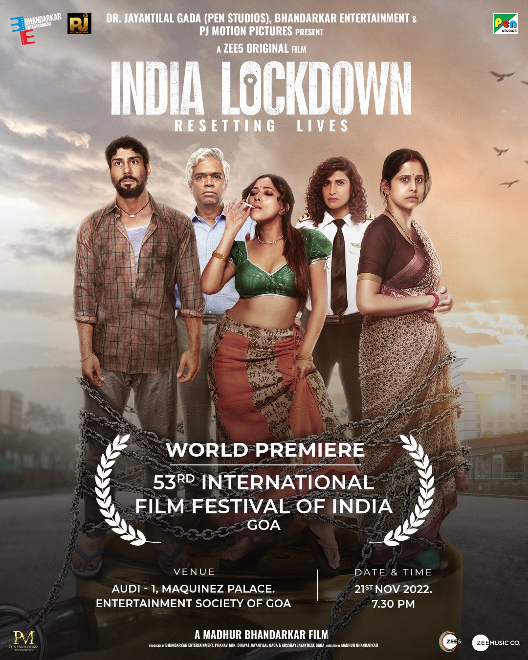 taran adarsh on Twitter "MADHUR BHANDARKAR’S ‘INDIA LOCKDOWN’ TO PREMIERE AT IFFI… 
