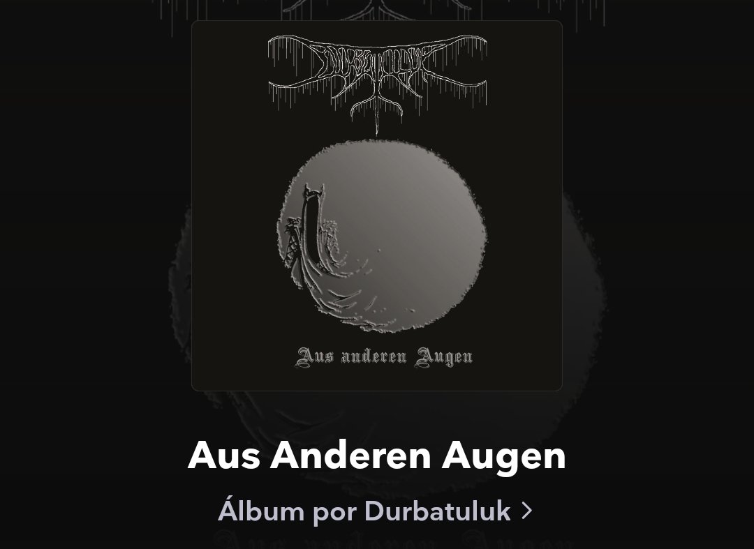 diegostl7's tweet photo. 3 canciones en este Ep del 2020, otro buen trabajo de #Farvann con un black más directo y menos atmosférico, siempre melancólico, sombrío y tenebroso, con lamentos a cada instante, sumido en el caos de las tinieblas y el horror deresivo 😈🔥

#Durbatuluk 
https://t.co/9FjzWUqOEN https://t.co/bqZRxEIpJ9