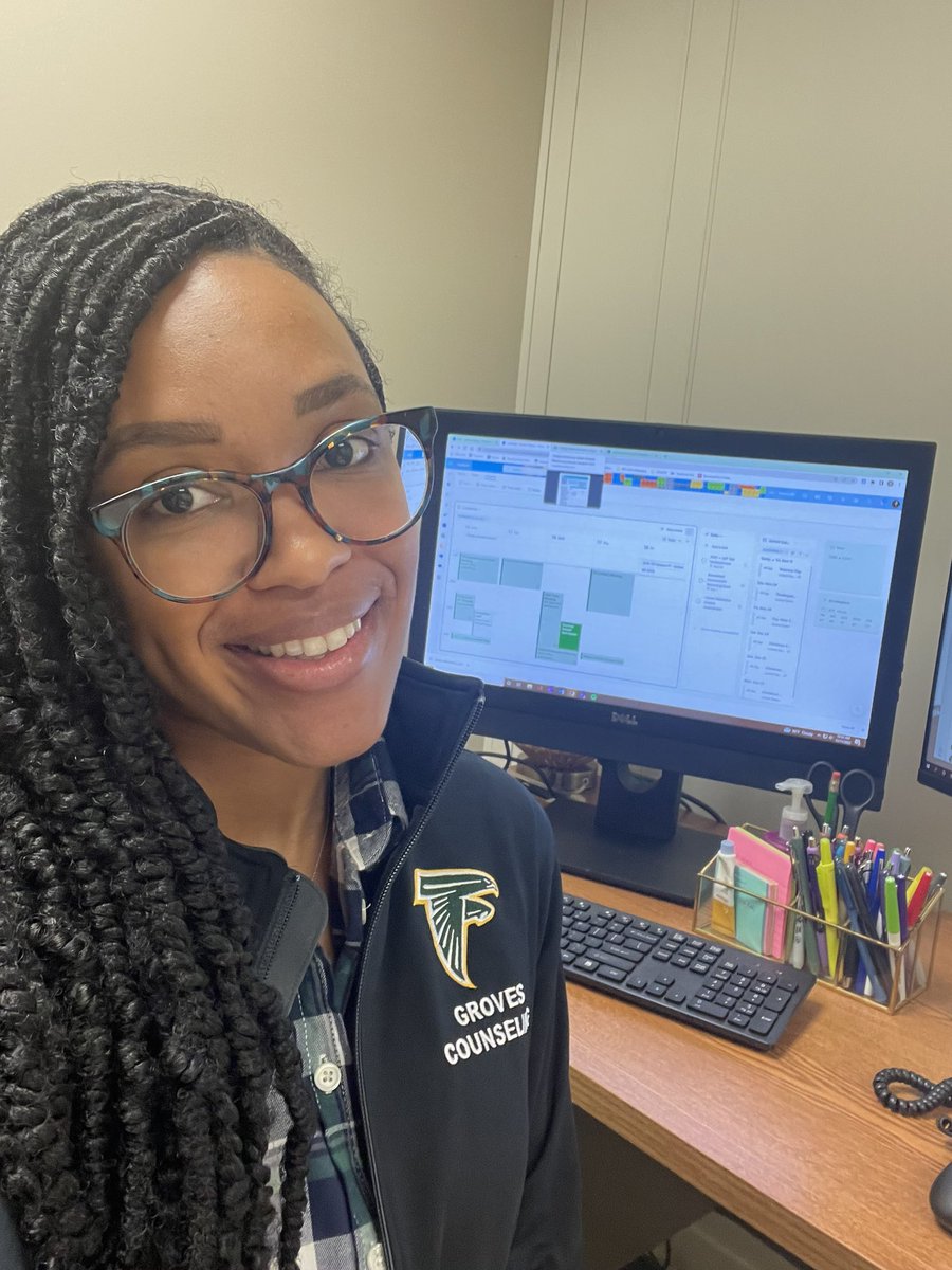 Embracing casual Friday today in my new <a href="/WEGroves/">W. E. Groves HS</a> jacket! Special kudos to <a href="/NormHurns/">Norman C. Hurns, Sr.</a> and the Groves Counseling Department. #birminghambrilliance