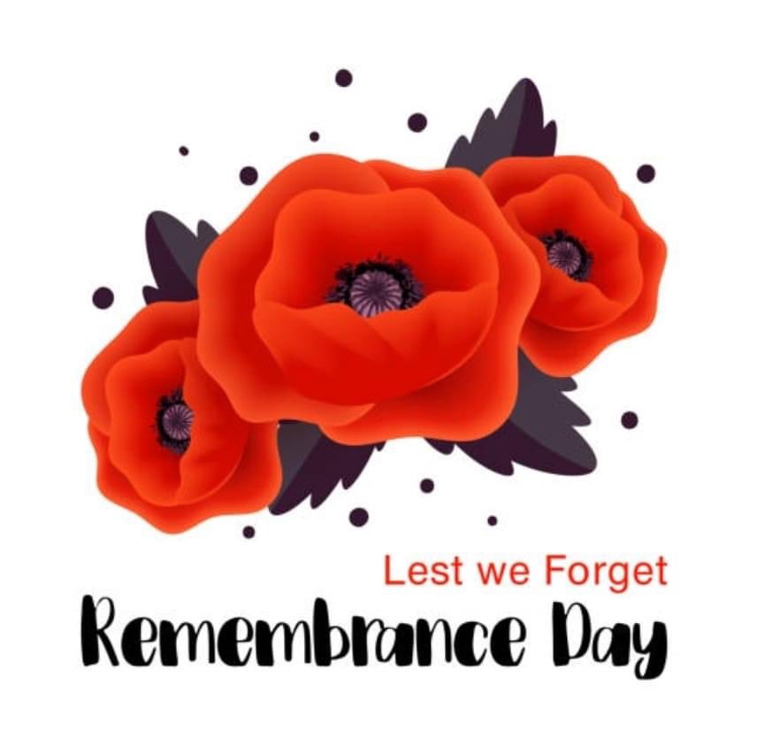 We will remember!
#RemembranceDay
