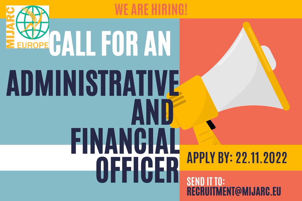 Are you passionate about working for and with rural youth? We are looking for a resourceful and enthusiastic person to join our Brussels-based secretariat. 
WE WANT YOU! :)