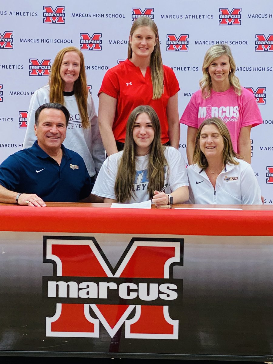 MarcusRedNation's tweet photo. 🏐Congratulations to our @MarcusHSvb1 signees!
We are SO PROUD of you! 
#MarcusAthletics
@Marcus_HS @LISDsports 
@ULM_BeachVB @ETBU_Volleyball 
@MaggieCox2023 @PeytonFredrick2 https://t.co/StBW0zYRiF