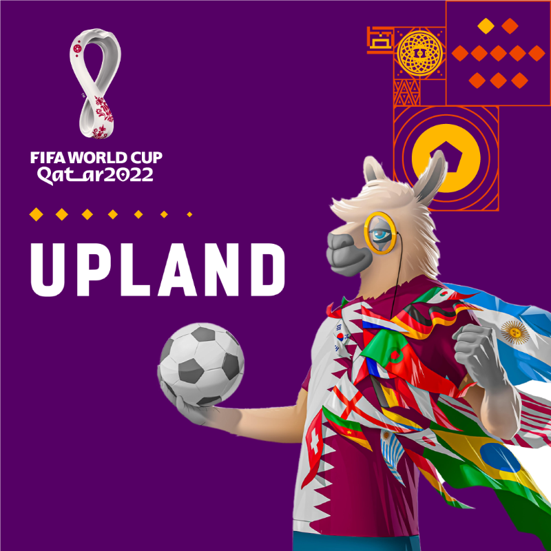 FIFAWorldCup's tweet photo. FIFA World Cup Qatar 2022 is coming to the @UplandMe Metaverse! 🚀

Collect the FIFA World Cup’s best moments in digital assets alongside travelling to the replica Lusail Stadium and Village and customise your home, win prizes and trade with friends ⚽️👇